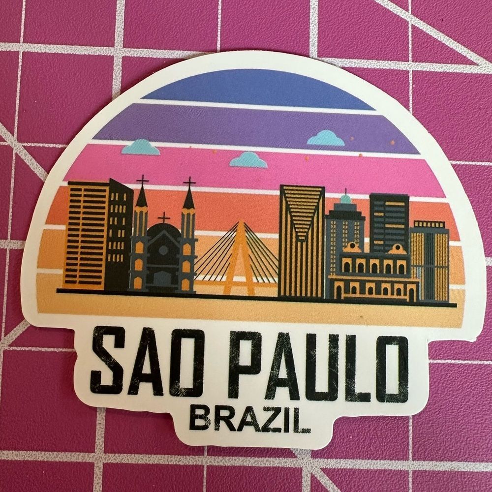 💜13/$13 +Bundle Sticker Sale | Travel Brazil Waterproof Sticker
